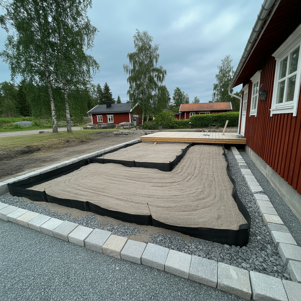 markduk under stenlaggning guide till val och anvandning